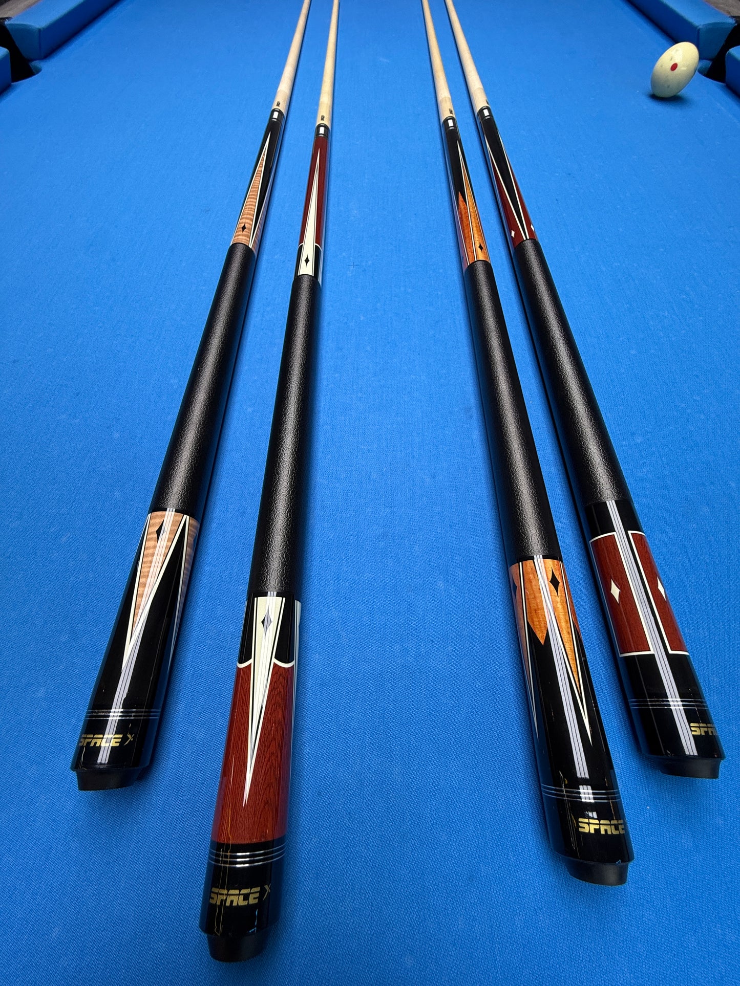 Space X NEW wood cues