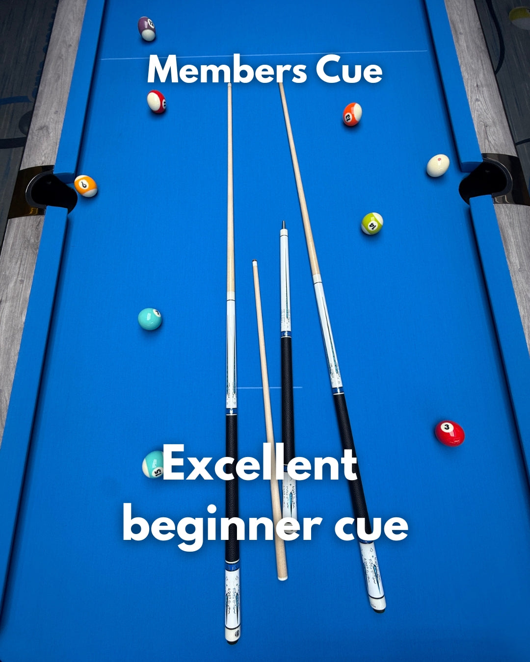 Members Pool Cue – Perfect Beginner Cue