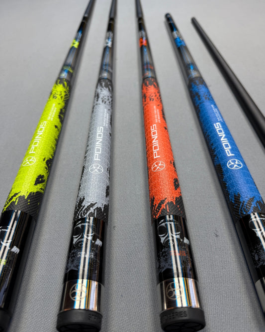 Poinos MidNight Full Black - Pool Cues