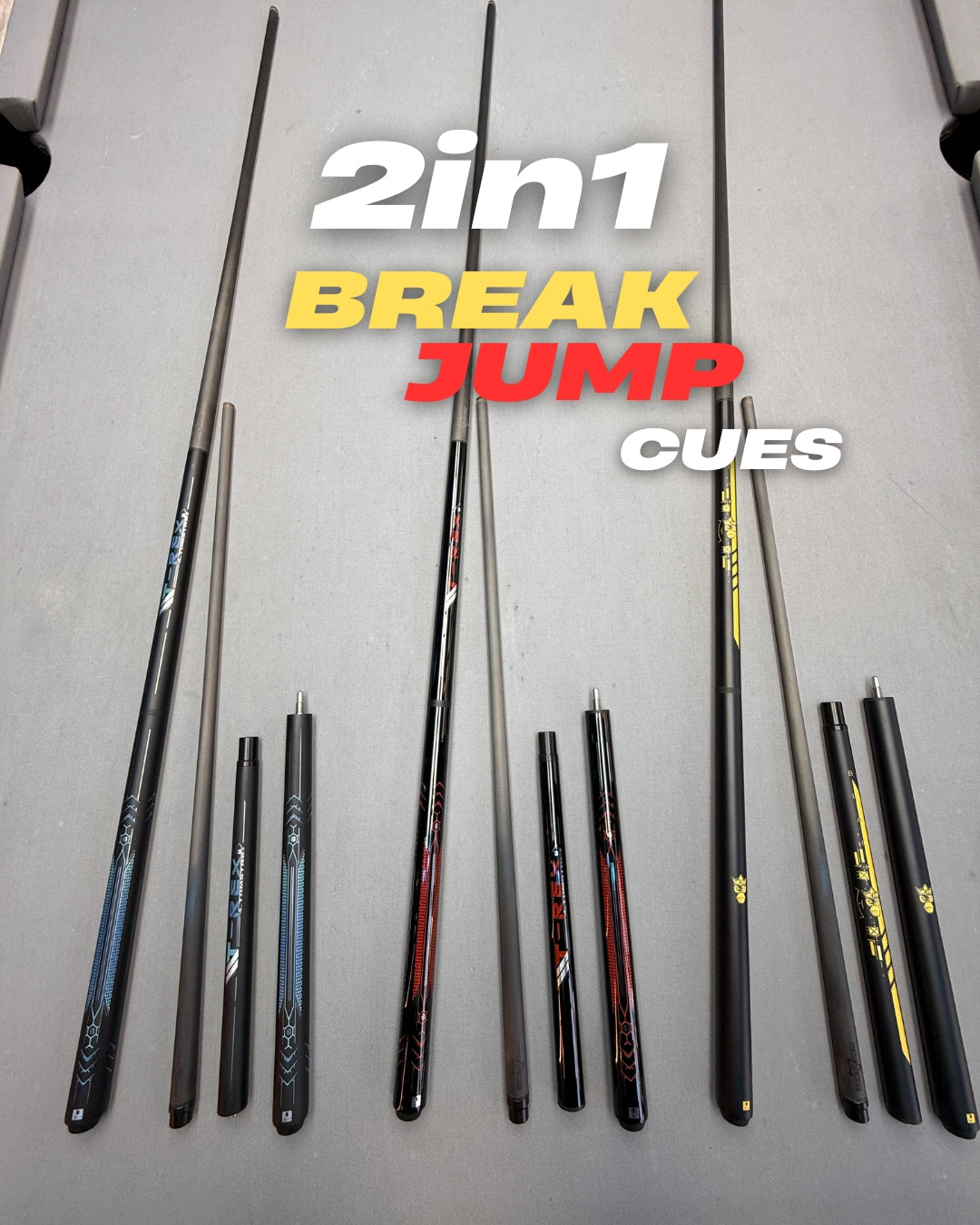 Little Monster Jump Break Cue – 2-in-1 Beast