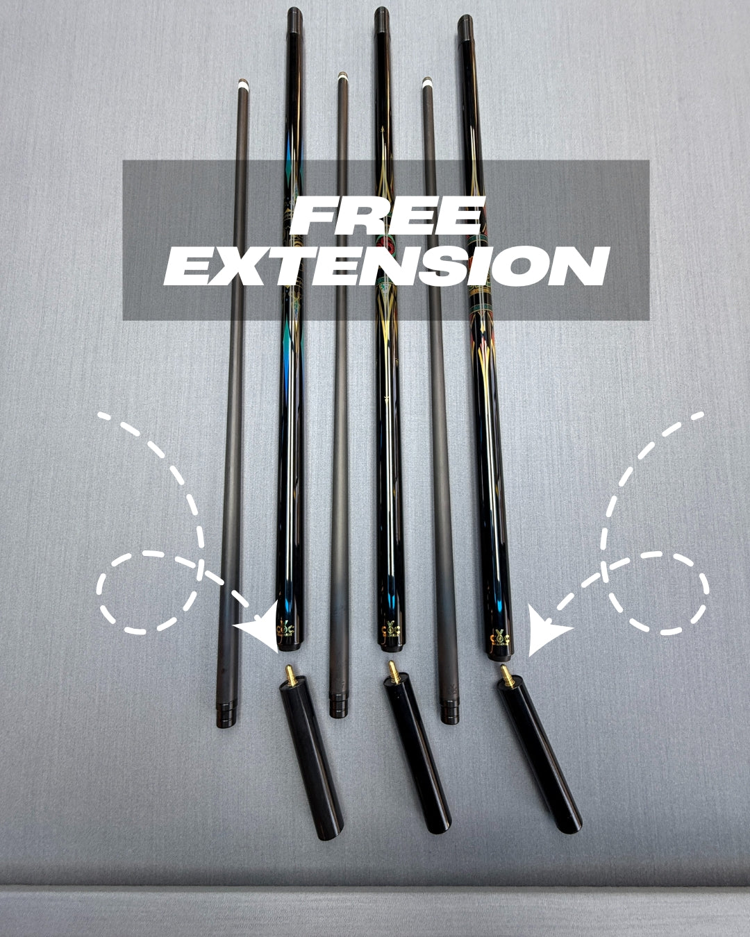 COC Pro Carbon Fiber Cue
