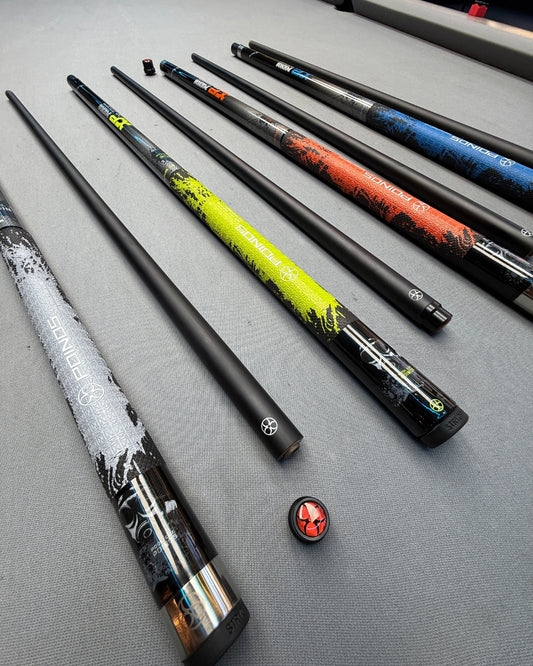Poinos MidNight Full Black - Pool Cues